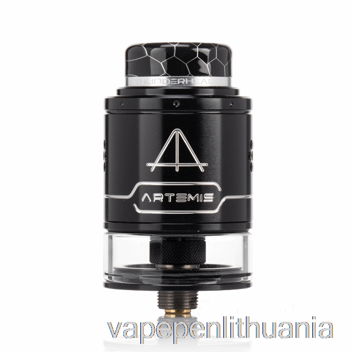 Thunderhead Creations Artemis V1.5 24mm Bf Rdta Silver Black Vape Skystis
